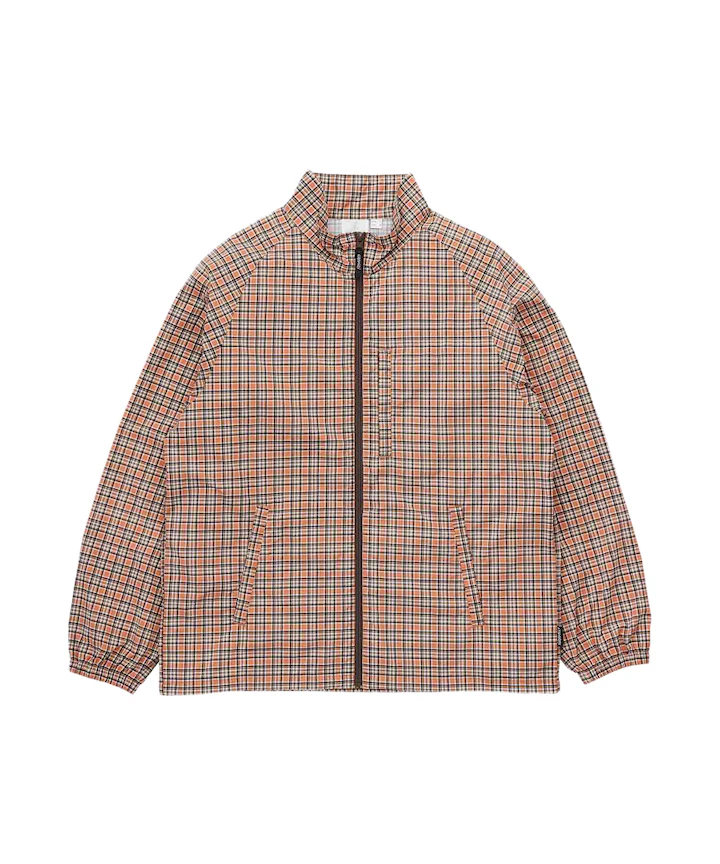 Checkered Shell Jacket - Brick Check