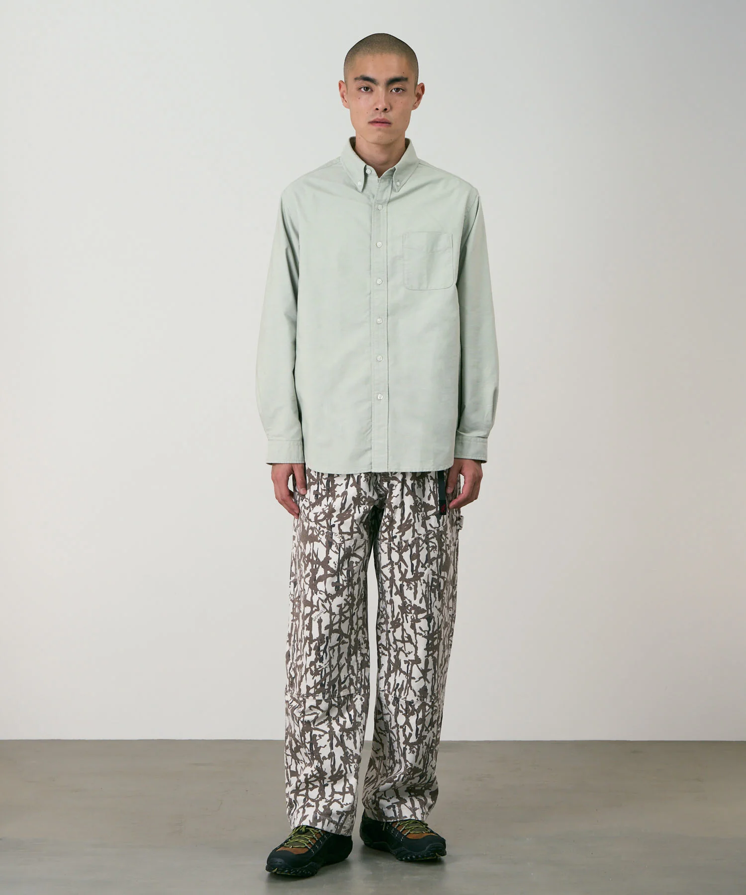 Classic Oxford Coolmax Shirt - Lime Green - Image 2
