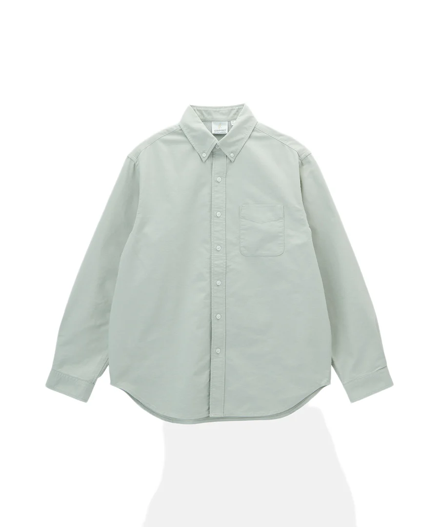Classic Oxford Coolmax Shirt - Lime Green - Image 5