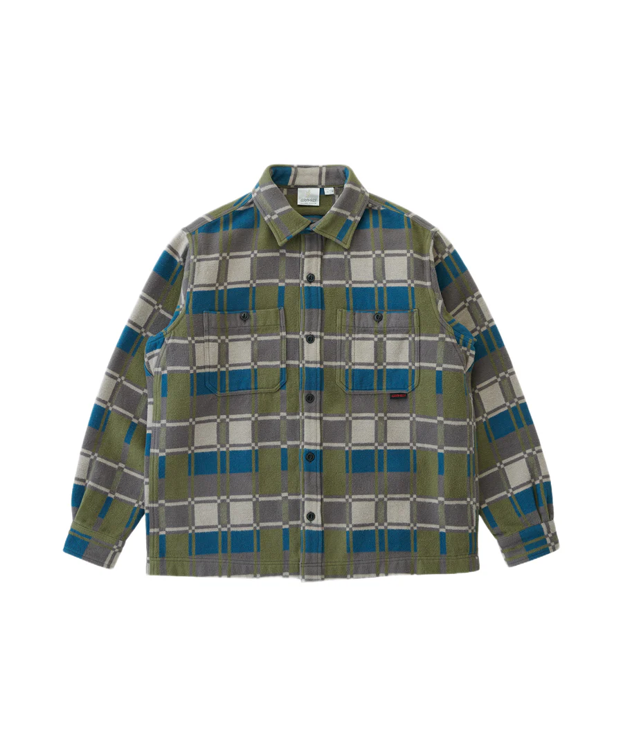 Flannel Anthony Shirt - Silver Check