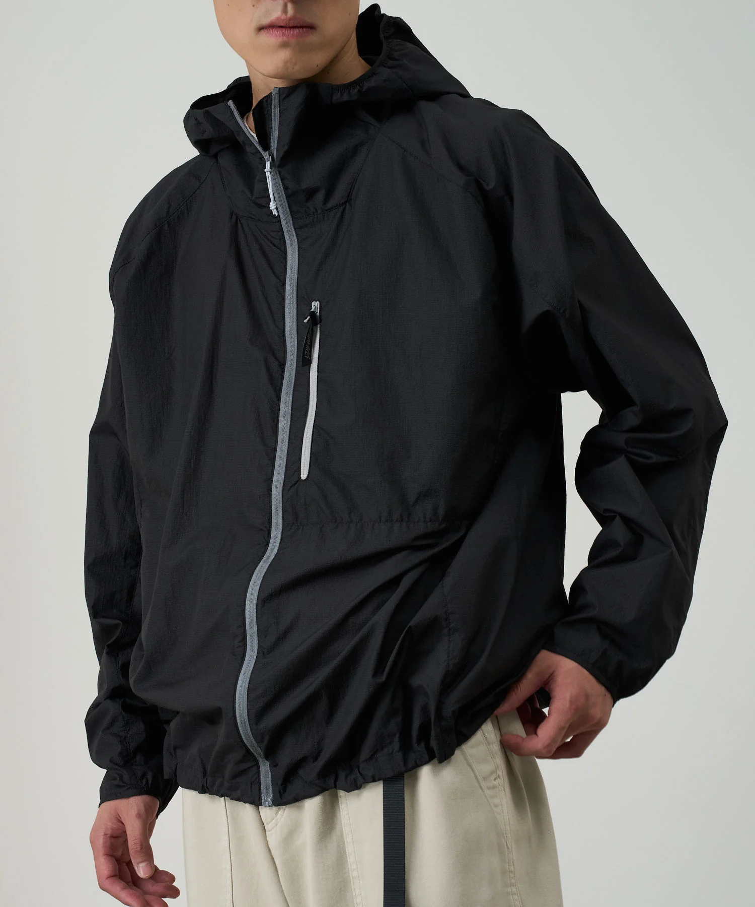 Flyweight Hooded Jacket - Black - Image 2