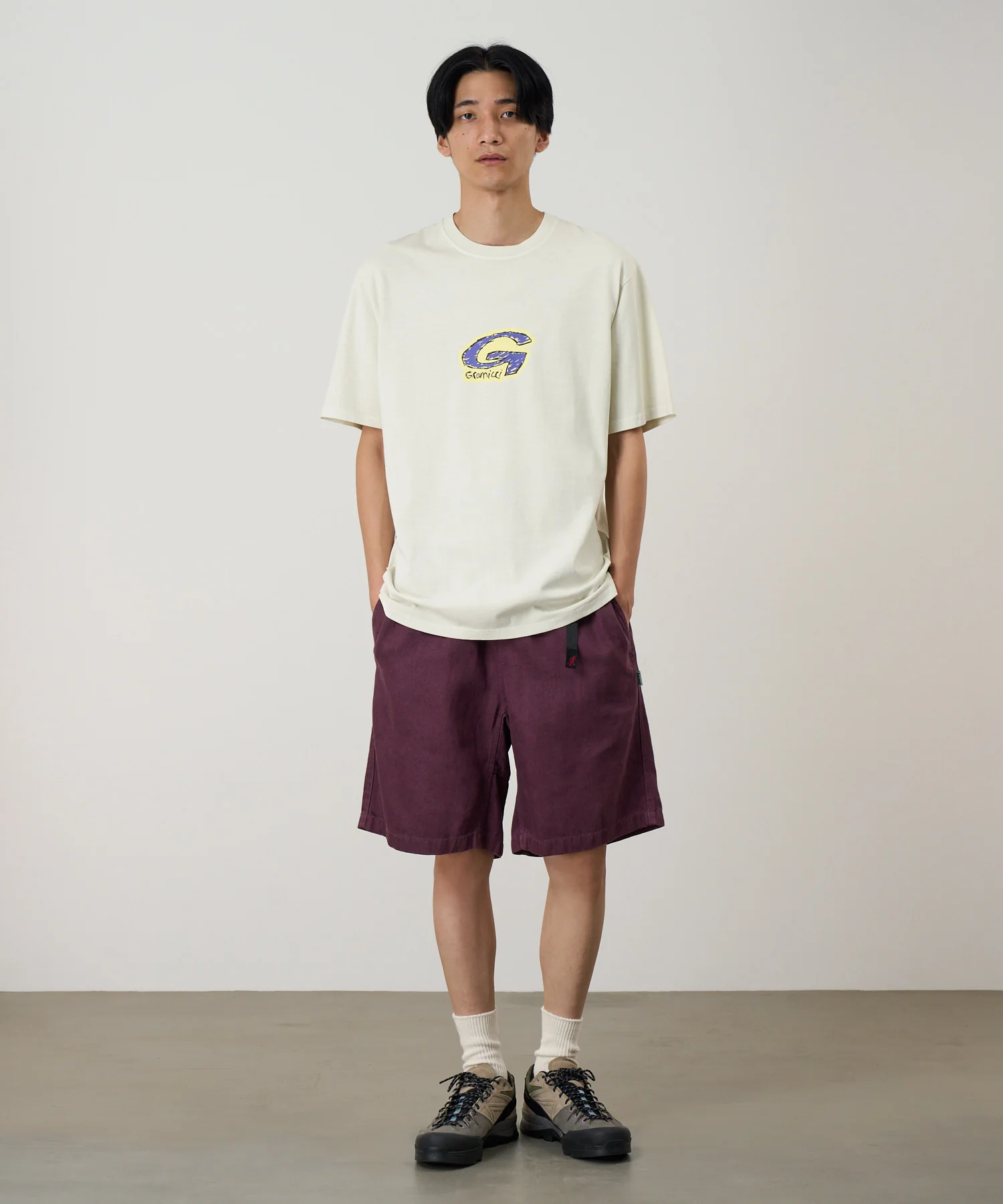 G-Scribble Tee Pigment Dyed - Natural Pigment - Image 3