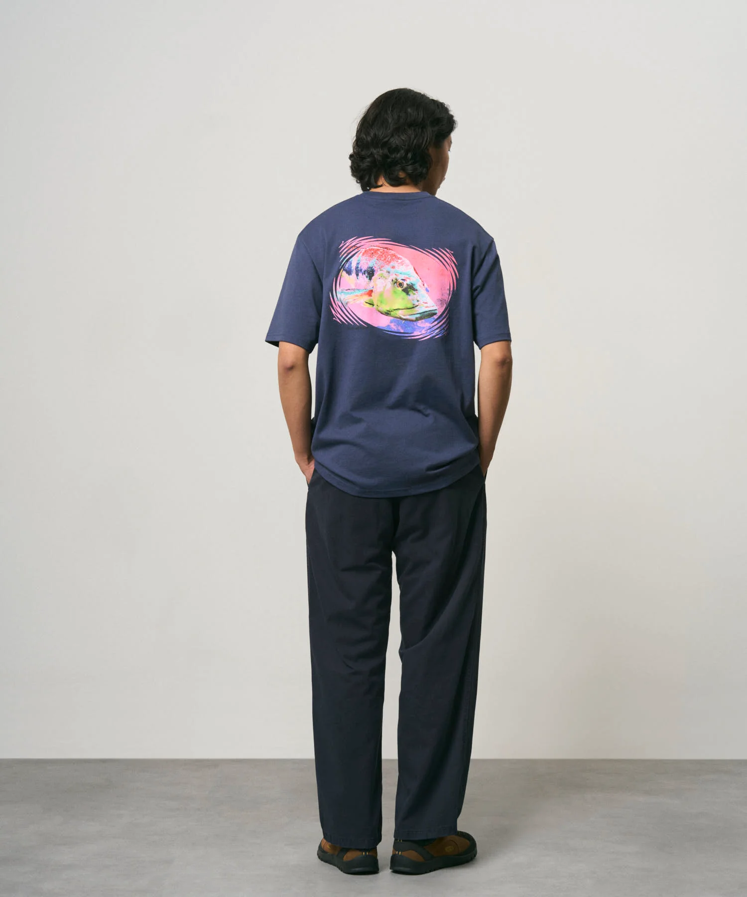 Gramicci Pant Straight Fit - Double Navy - Image 4