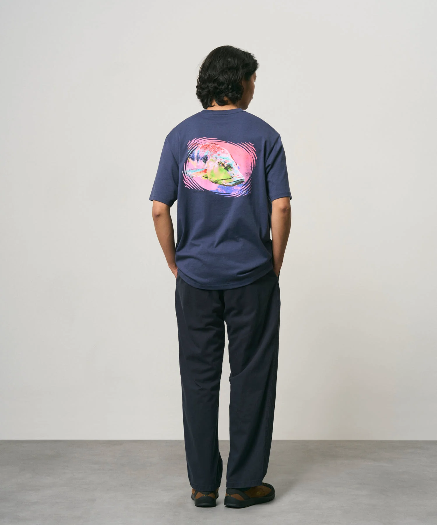 Gramicci Pant Straight Fit - Double Navy - Image 5