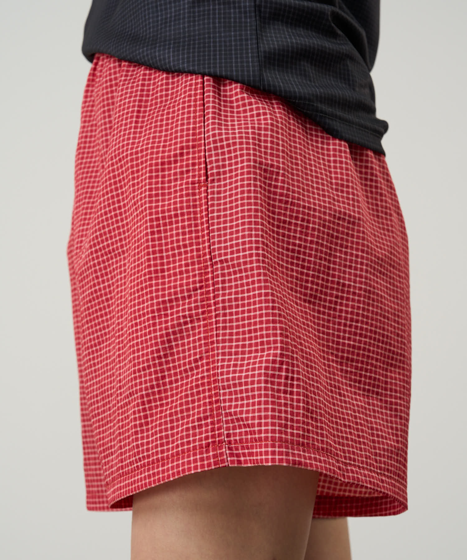 Grid Swim Short - Red - Image 8