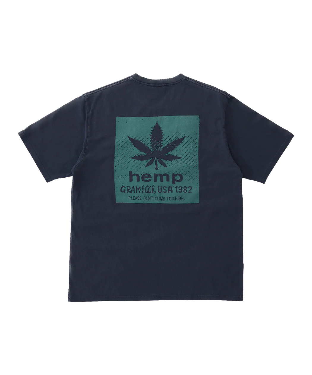 Hemp Tee - Navy Pigment