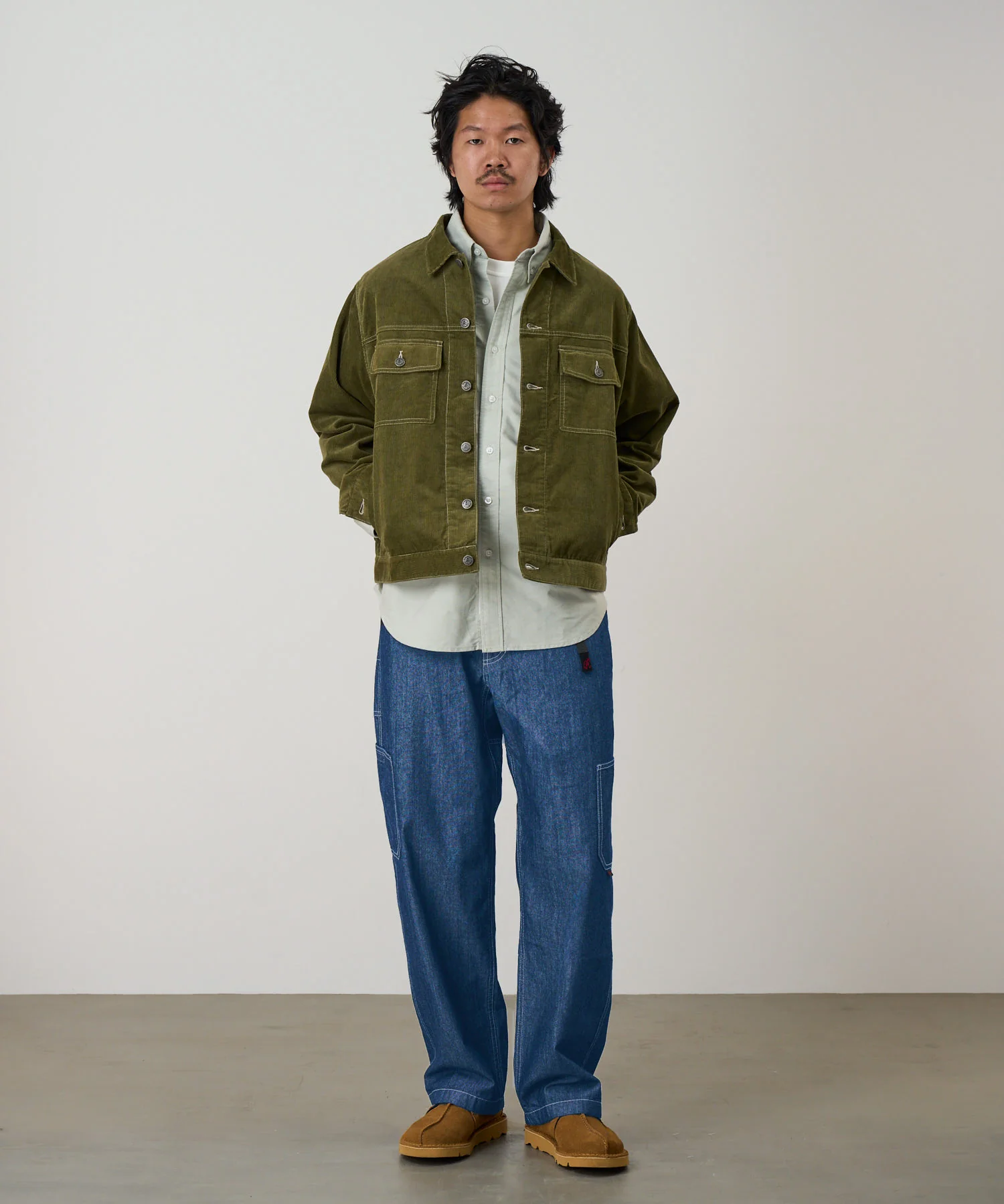 Japanese Chambray Rock Slide Pant - Blue - Image 2