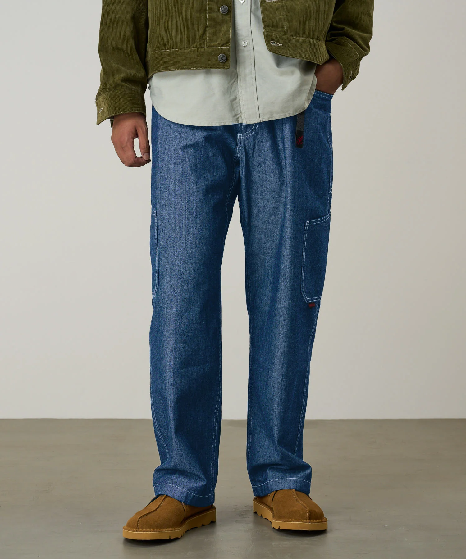 Japanese Chambray Rock Slide Pant - Blue - Image 3