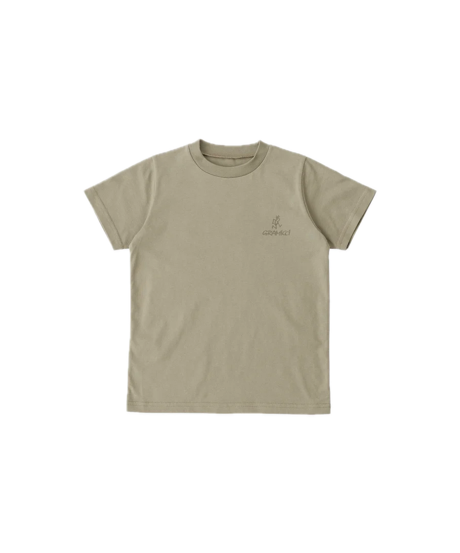 Junior One Point Logo Tee - Khaki