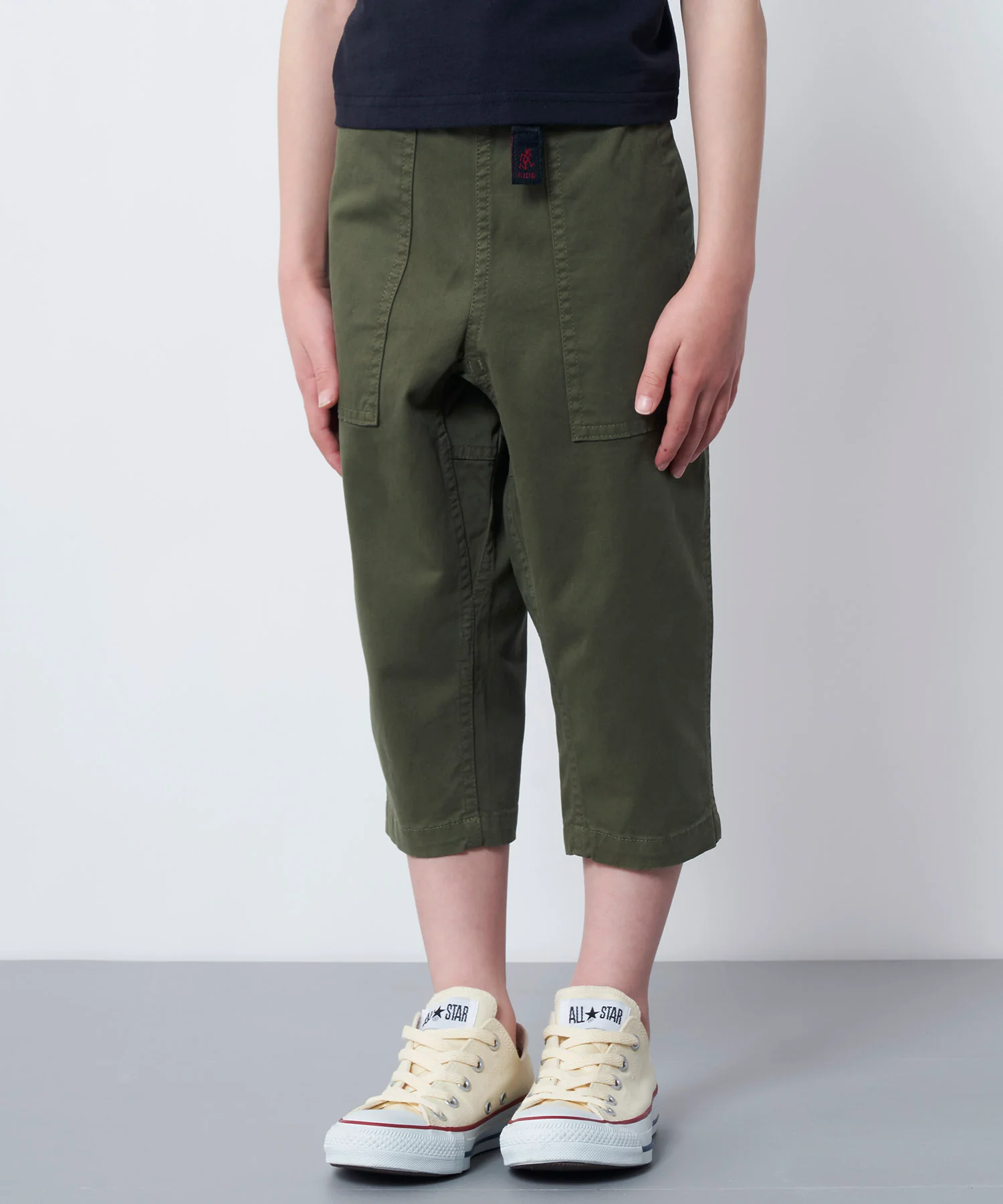Kids Loose Tapered Pant - Olive - Image 2