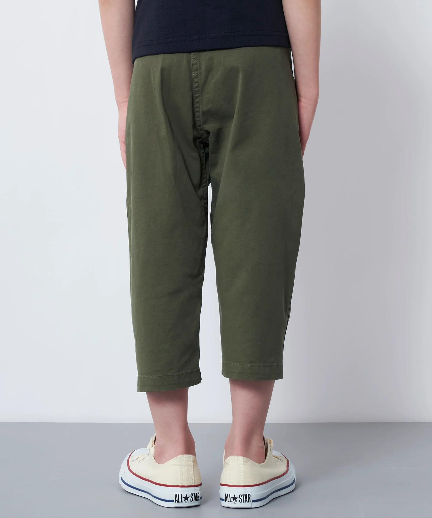 Kids Loose Tapered Pant - Olive - Image 3