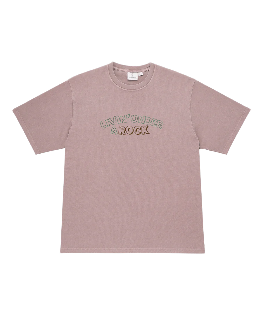 Livin' Tee Pigment Dyed - Lilac Pigment