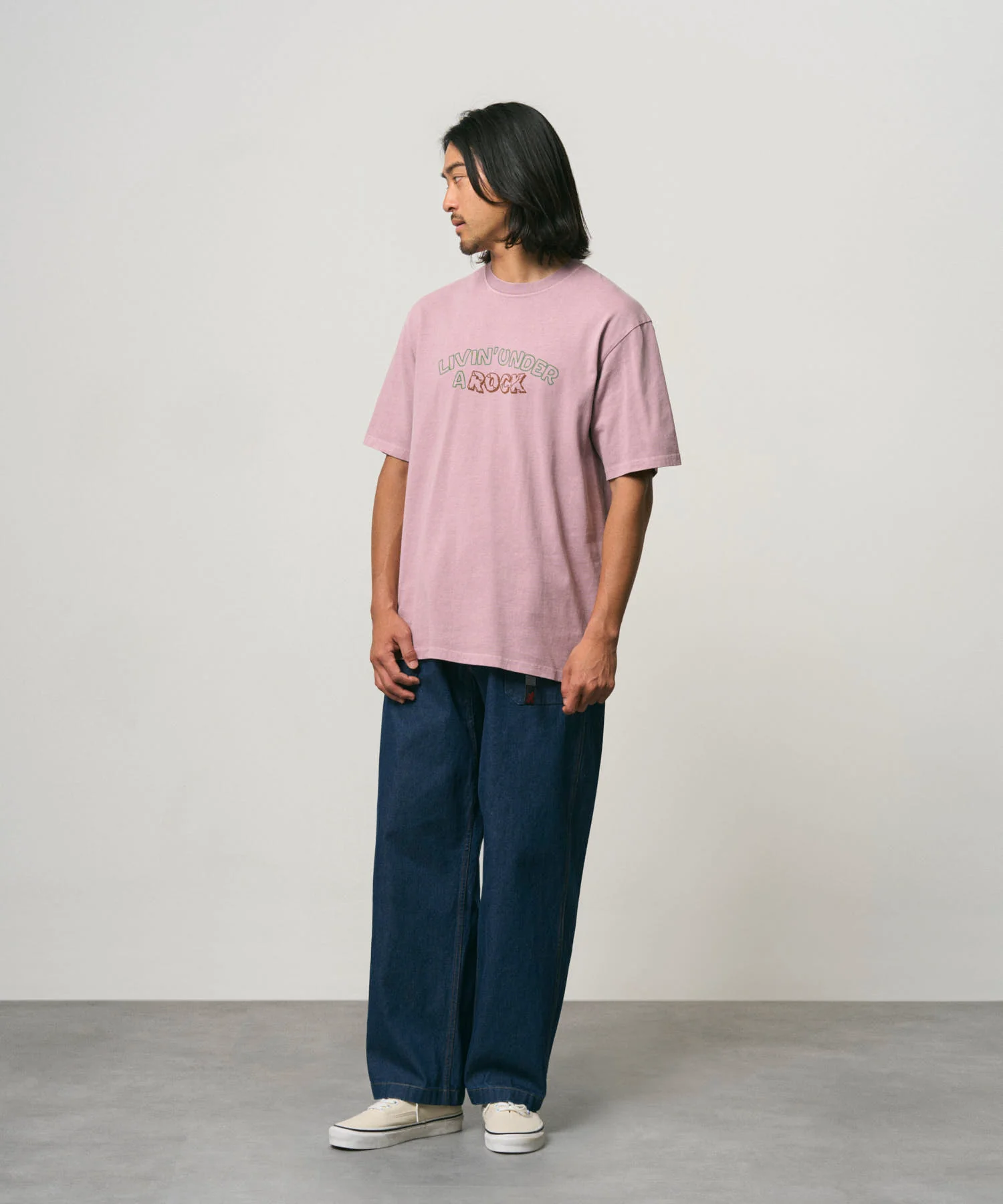 Livin' Tee Pigment Dyed - Lilac Pigment - Image 3