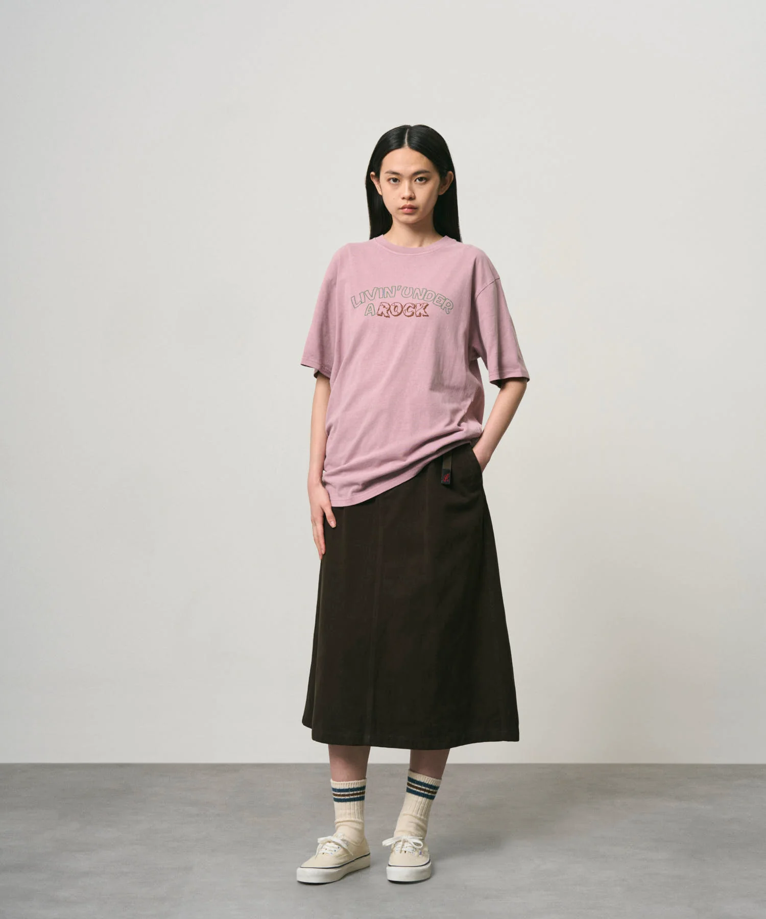 Livin' Tee Pigment Dyed - Lilac Pigment - Image 5