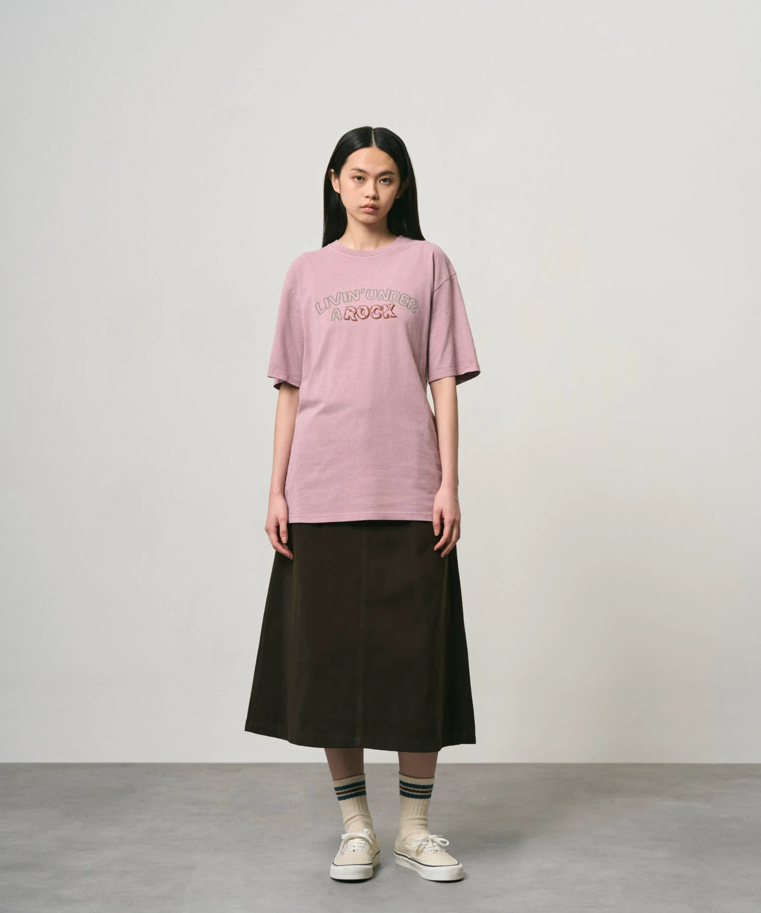 Livin' Tee Pigment Dyed - Lilac Pigment - Image 6