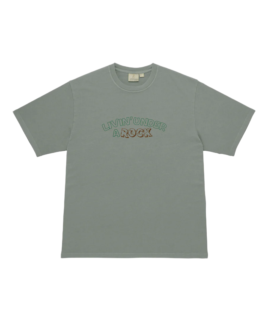 Livin' Tee Pigment Dyed - Sage Pigment - Image 2