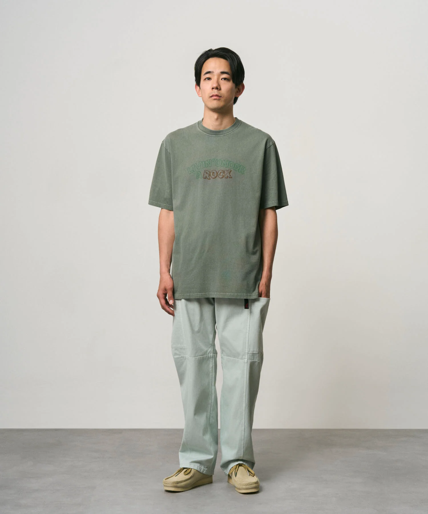 Livin' Tee Pigment Dyed - Sage Pigment - Image 3