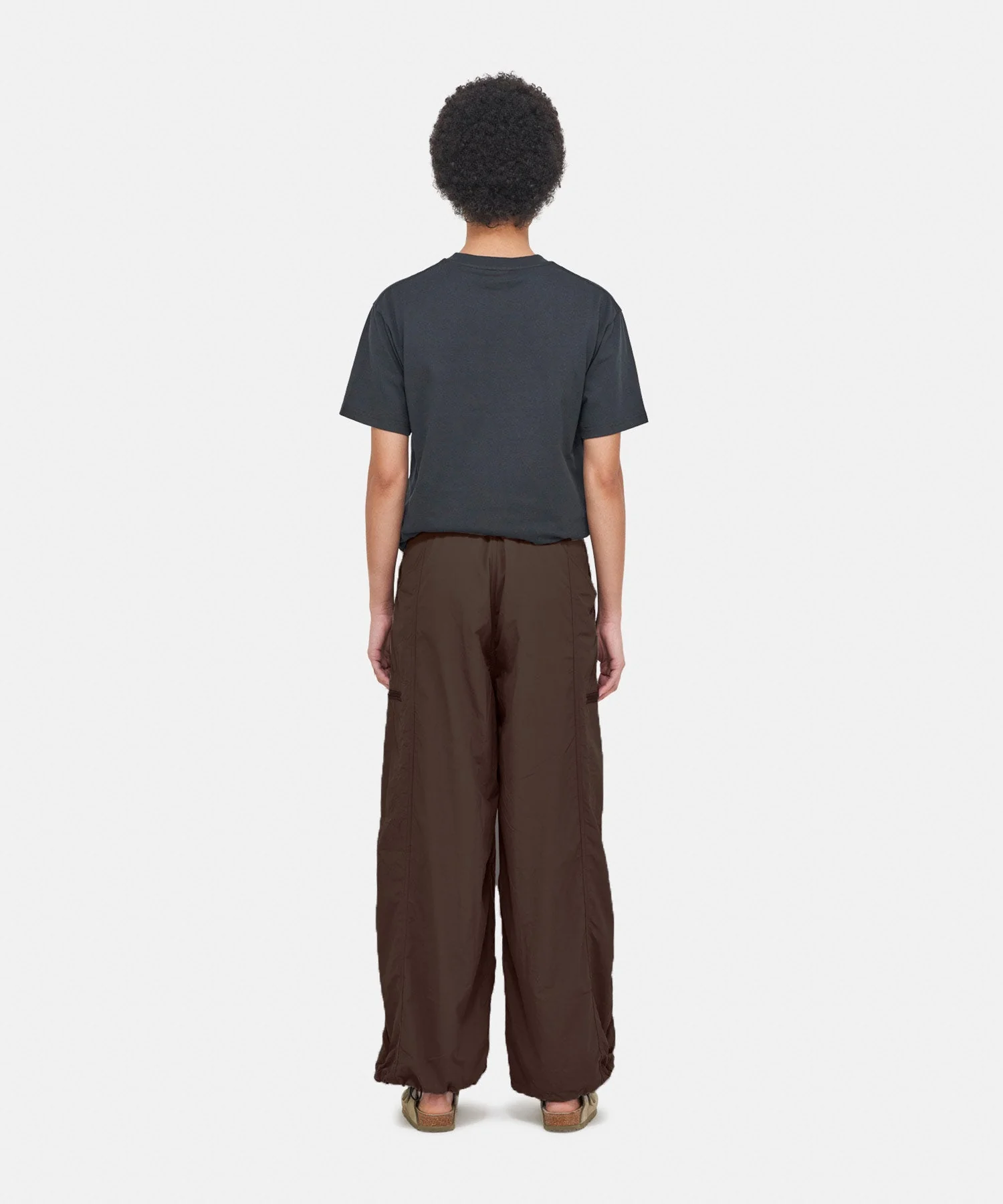 Loose Baloon Pant - Deep Brown - Image 12