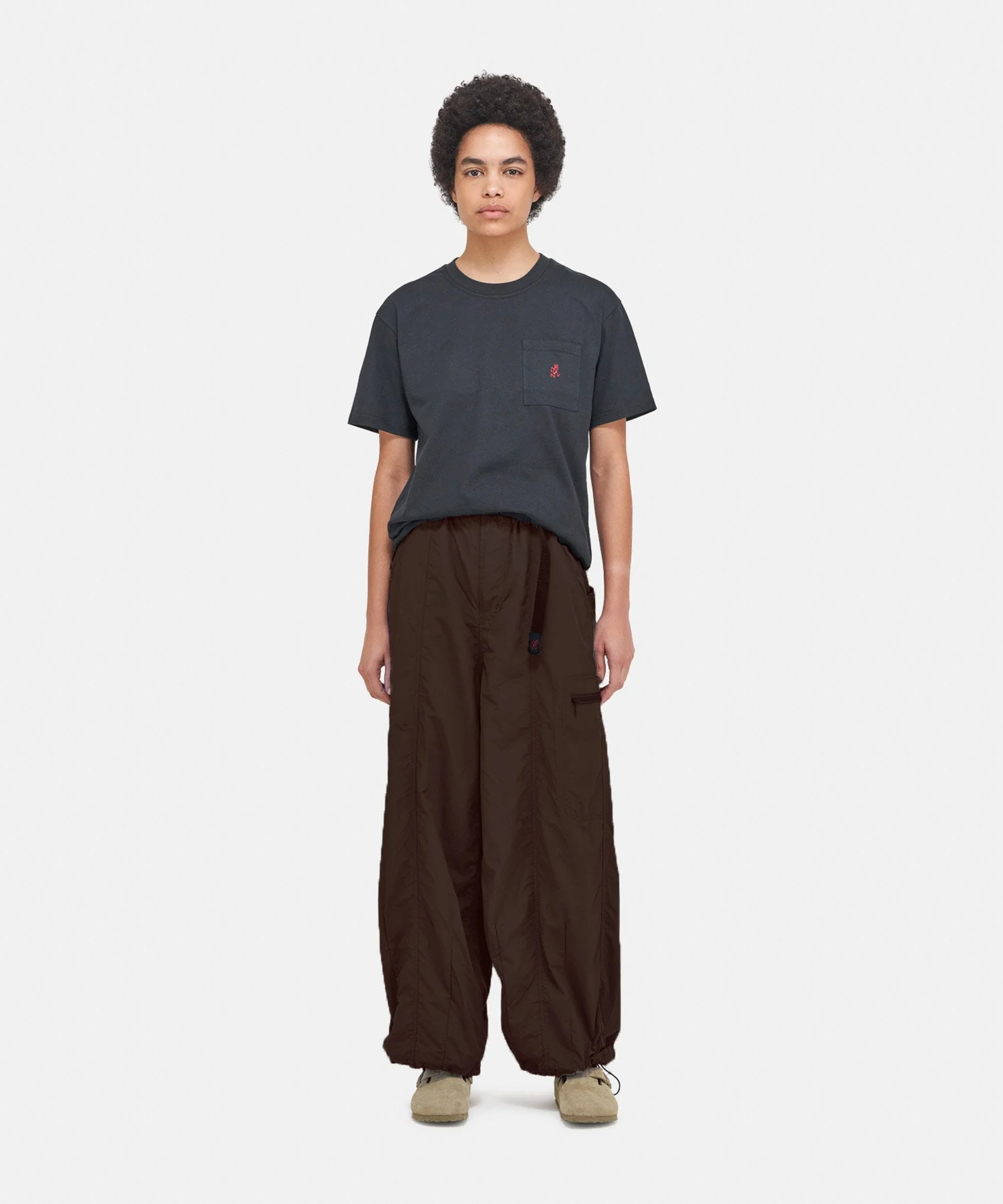 Loose Baloon Pant - Deep Brown - Image 5