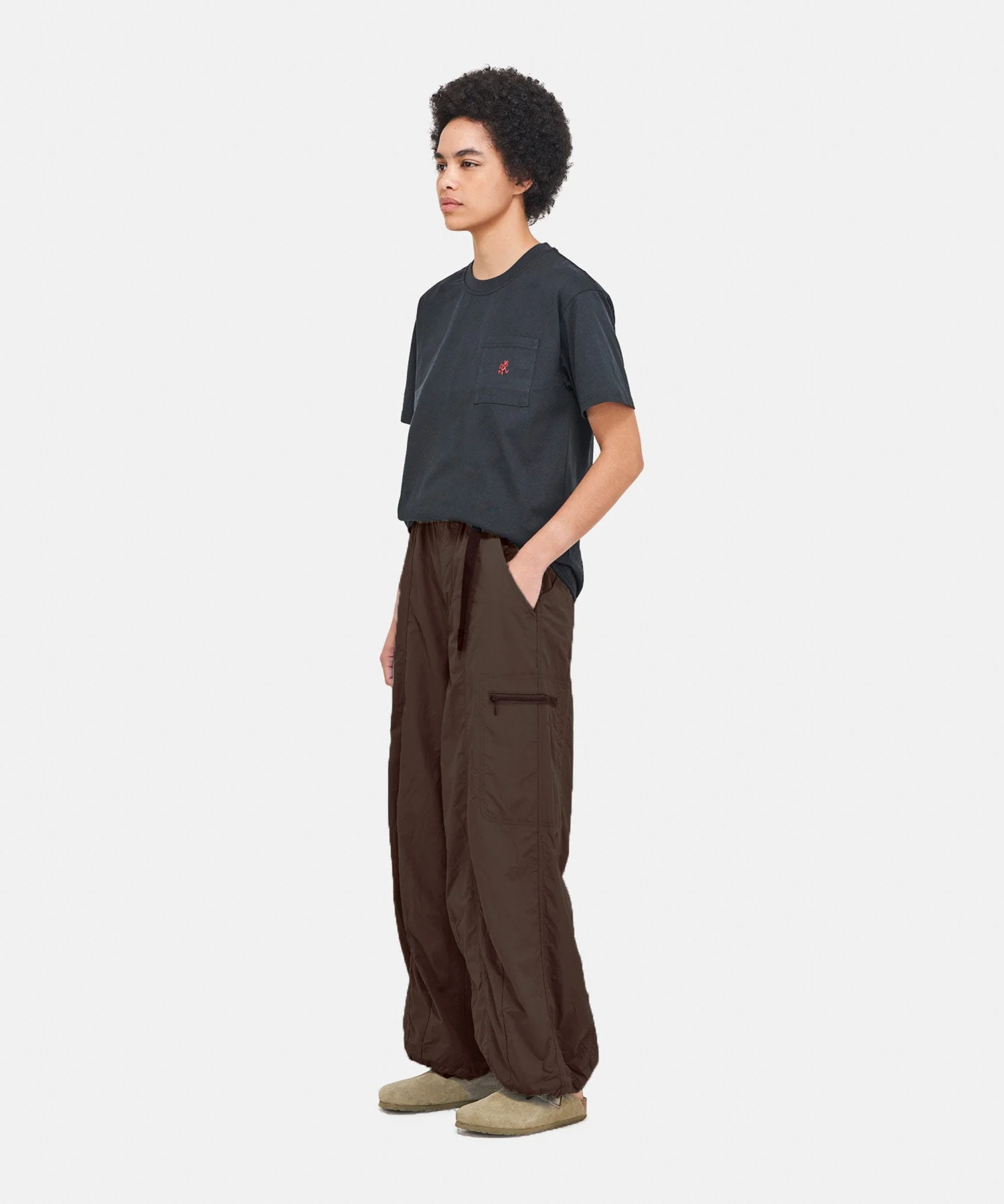 Loose Baloon Pant - Deep Brown - Image 6