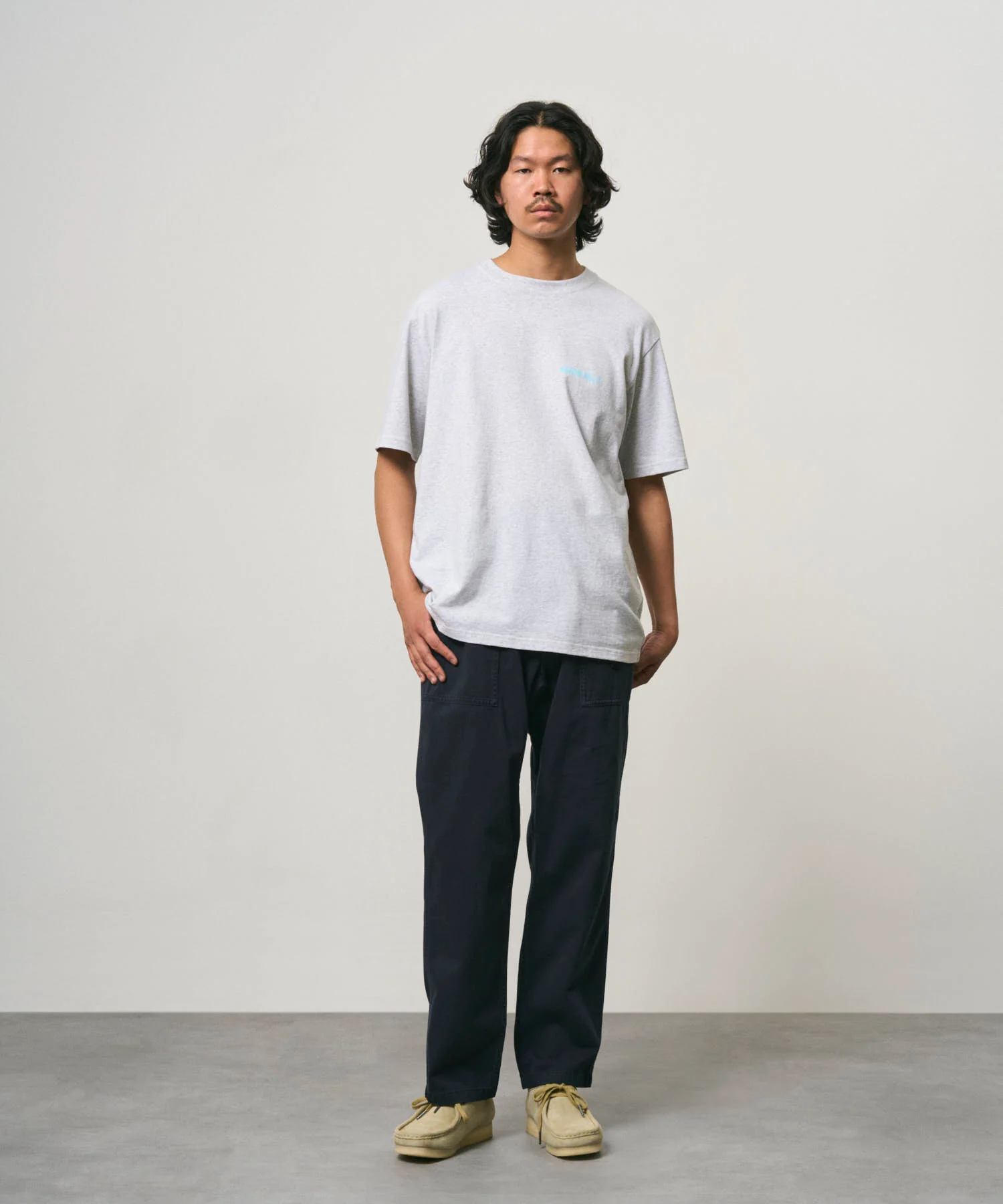 Loose Tapered Ridge Pant - Double Navy - Image 5