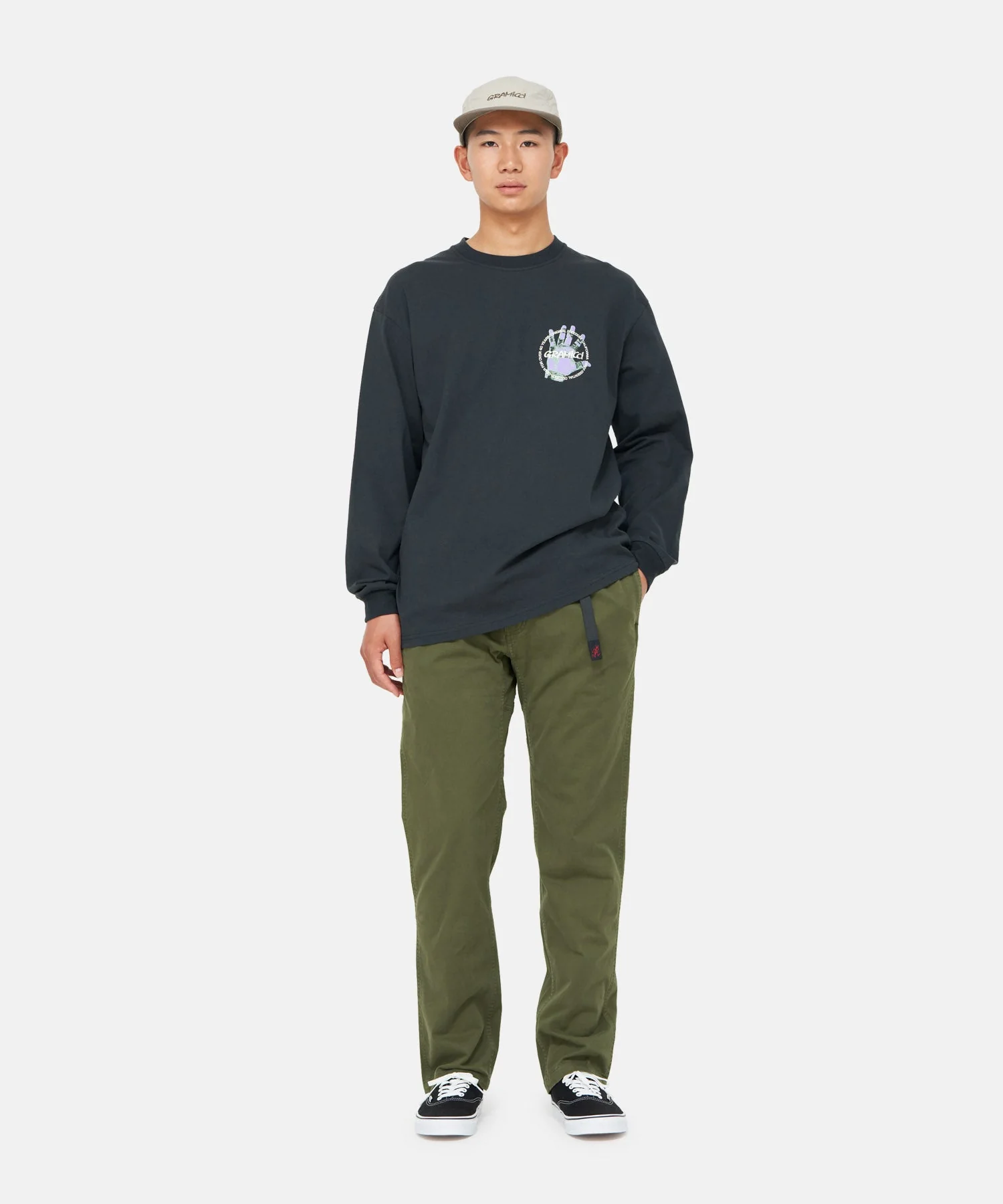 Nn-Pant Cropped - Olive - Image 3