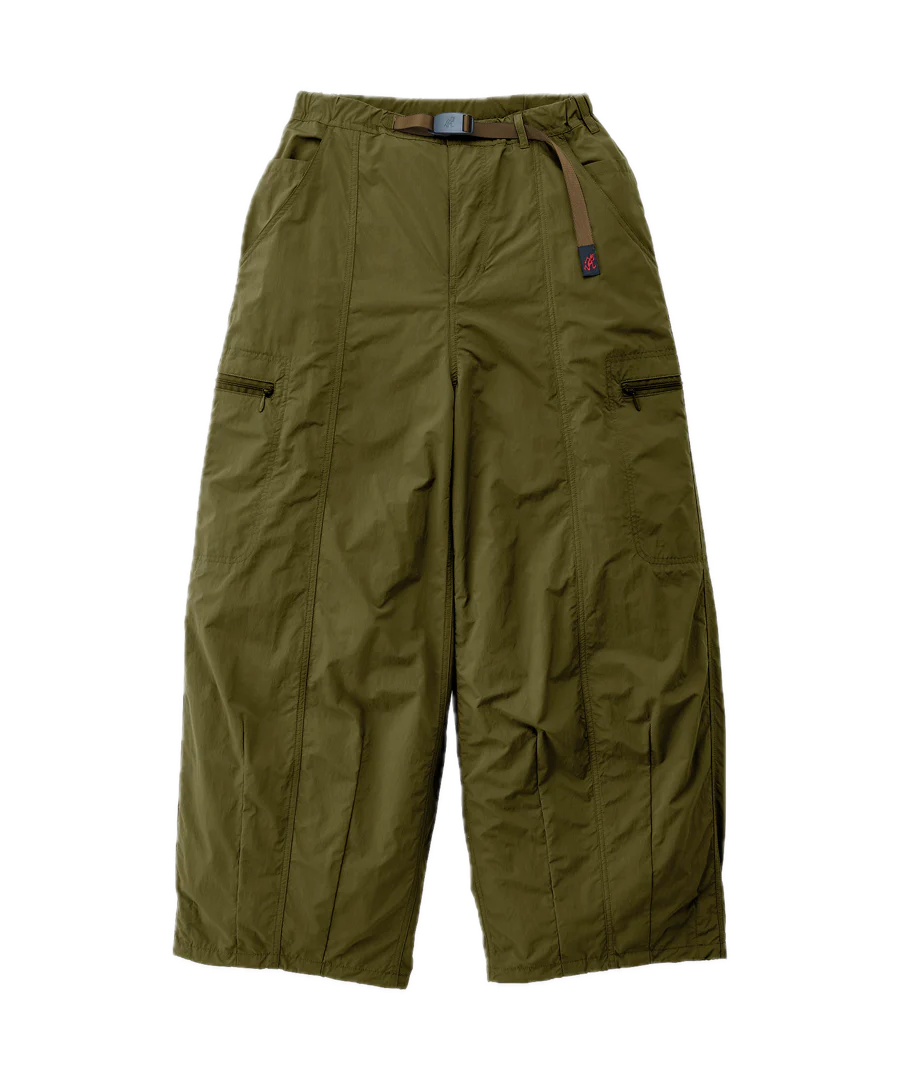 Nylon Balloon Pant - Olive