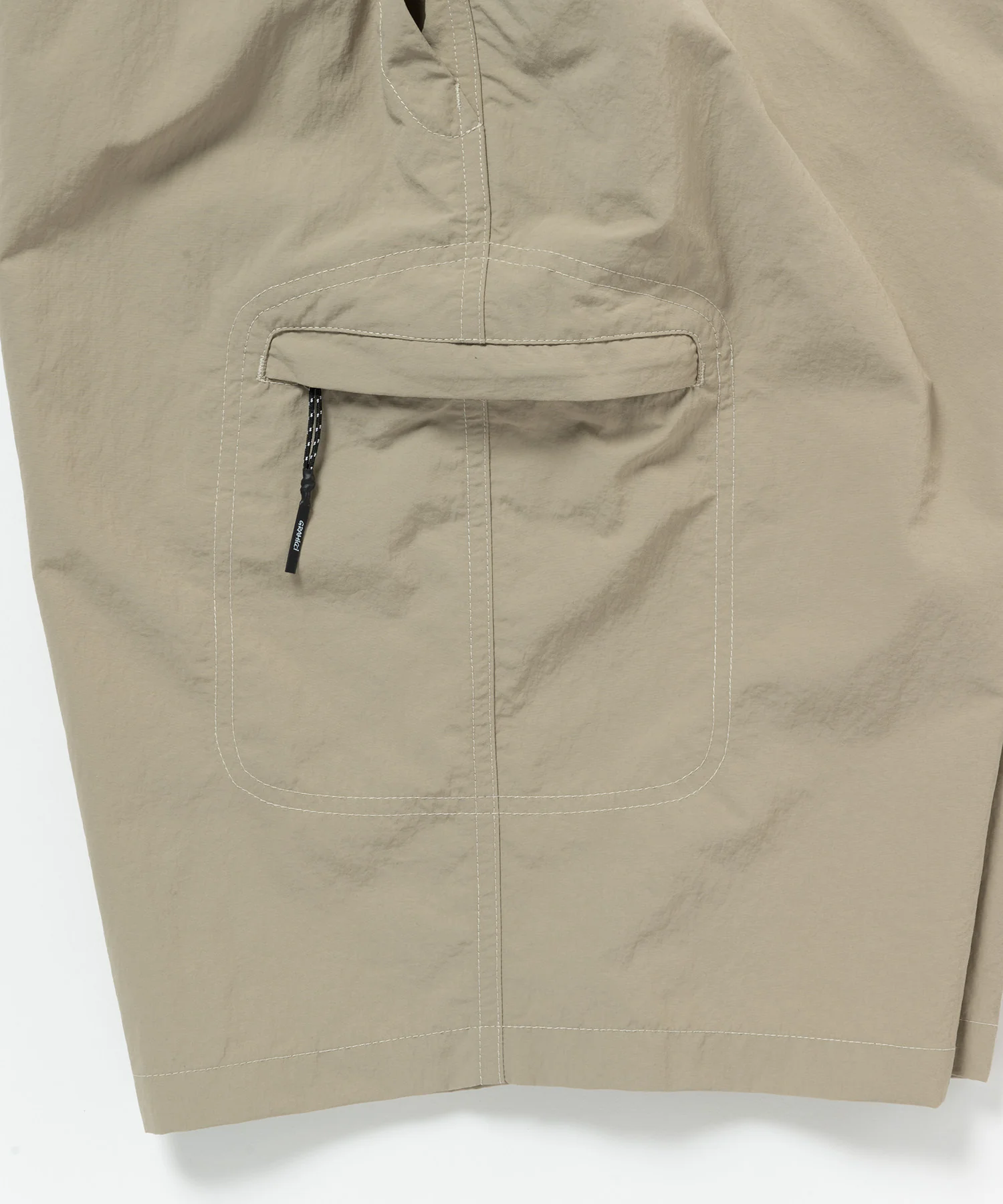 Nylon Cliff Short - Milk Tea - Image 7
