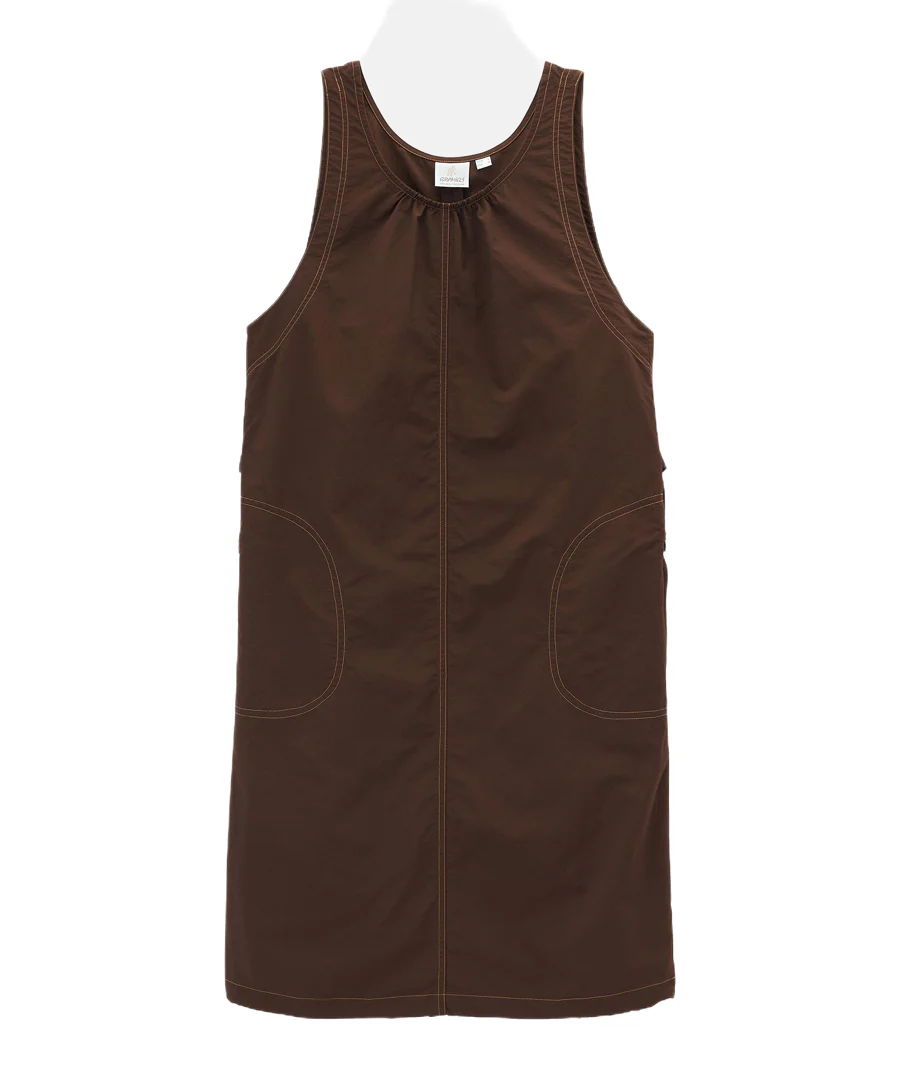 Nylon Dress - Chocolate
