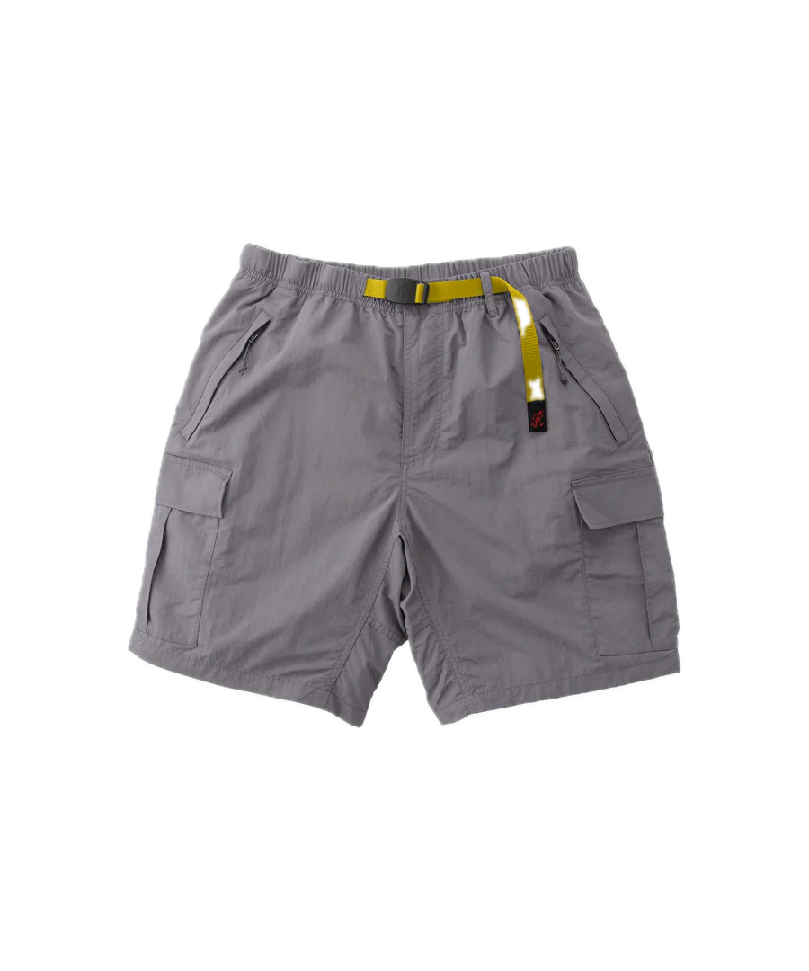 Nylon Explorer Cargo Short - Grey