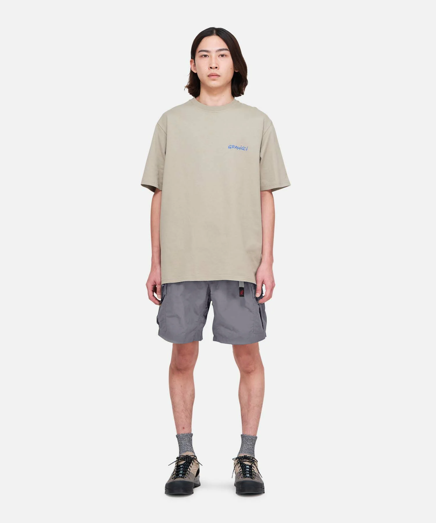 Nylon Explorer Cargo Short - Grey - Image 2