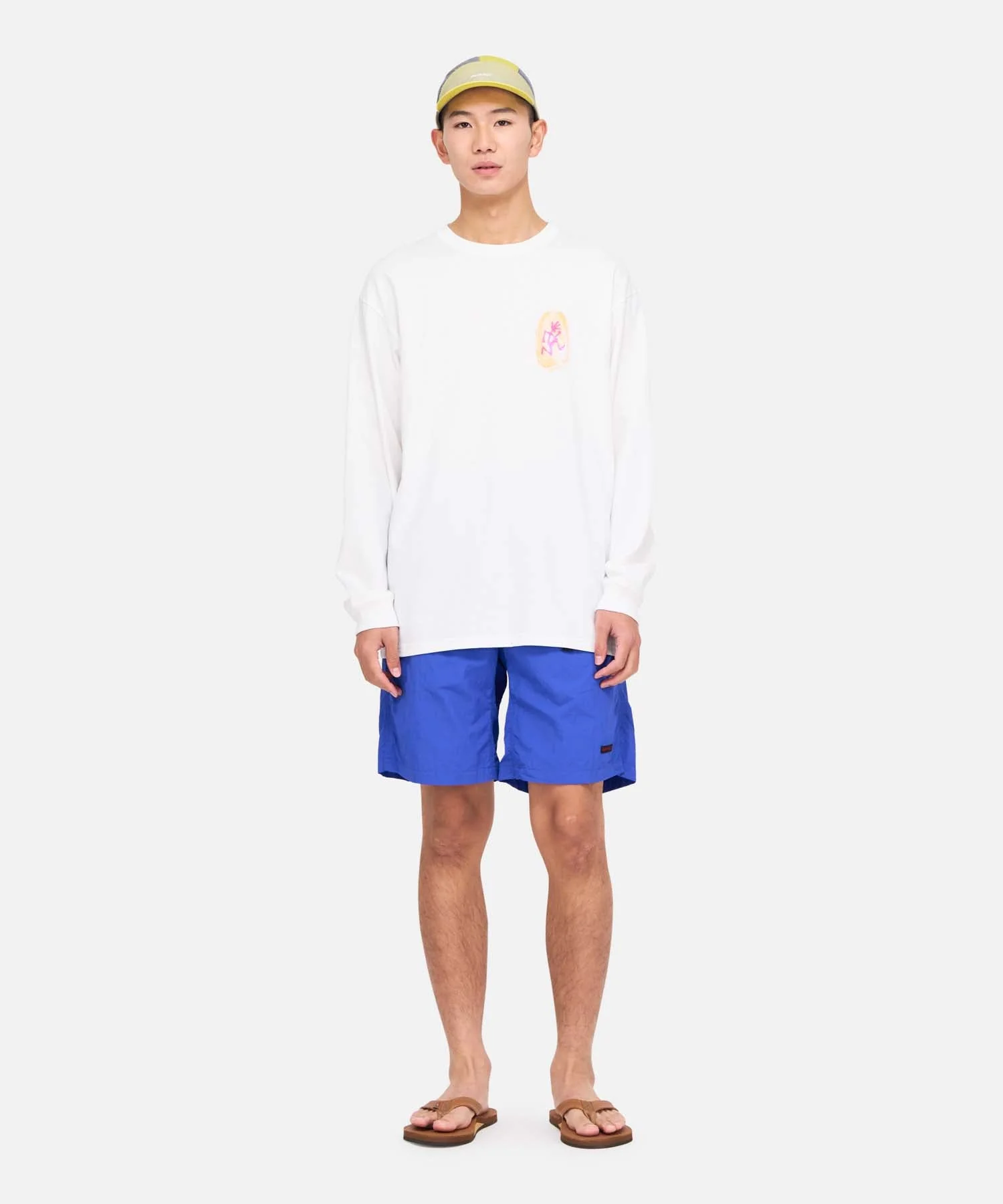 Nylon Packable G-Short - Ocean Blue - Image 2