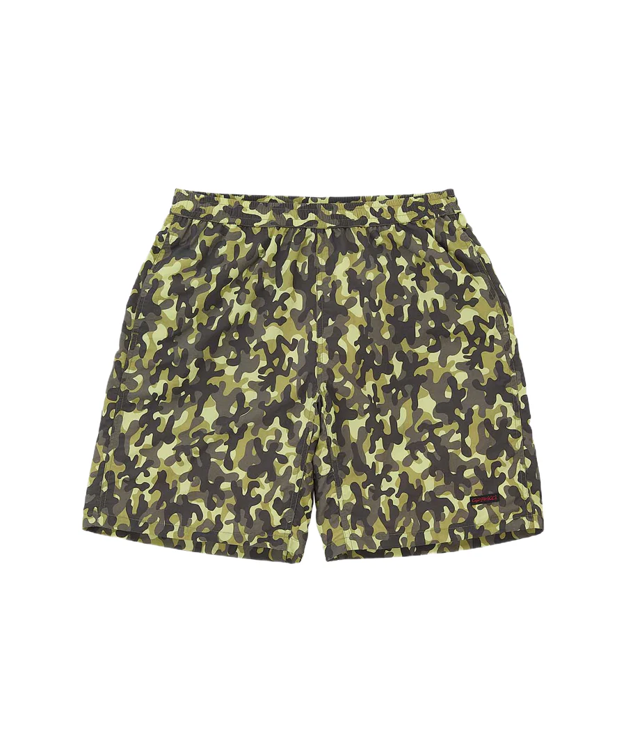 Nylon Reef Short - Olive Camo
