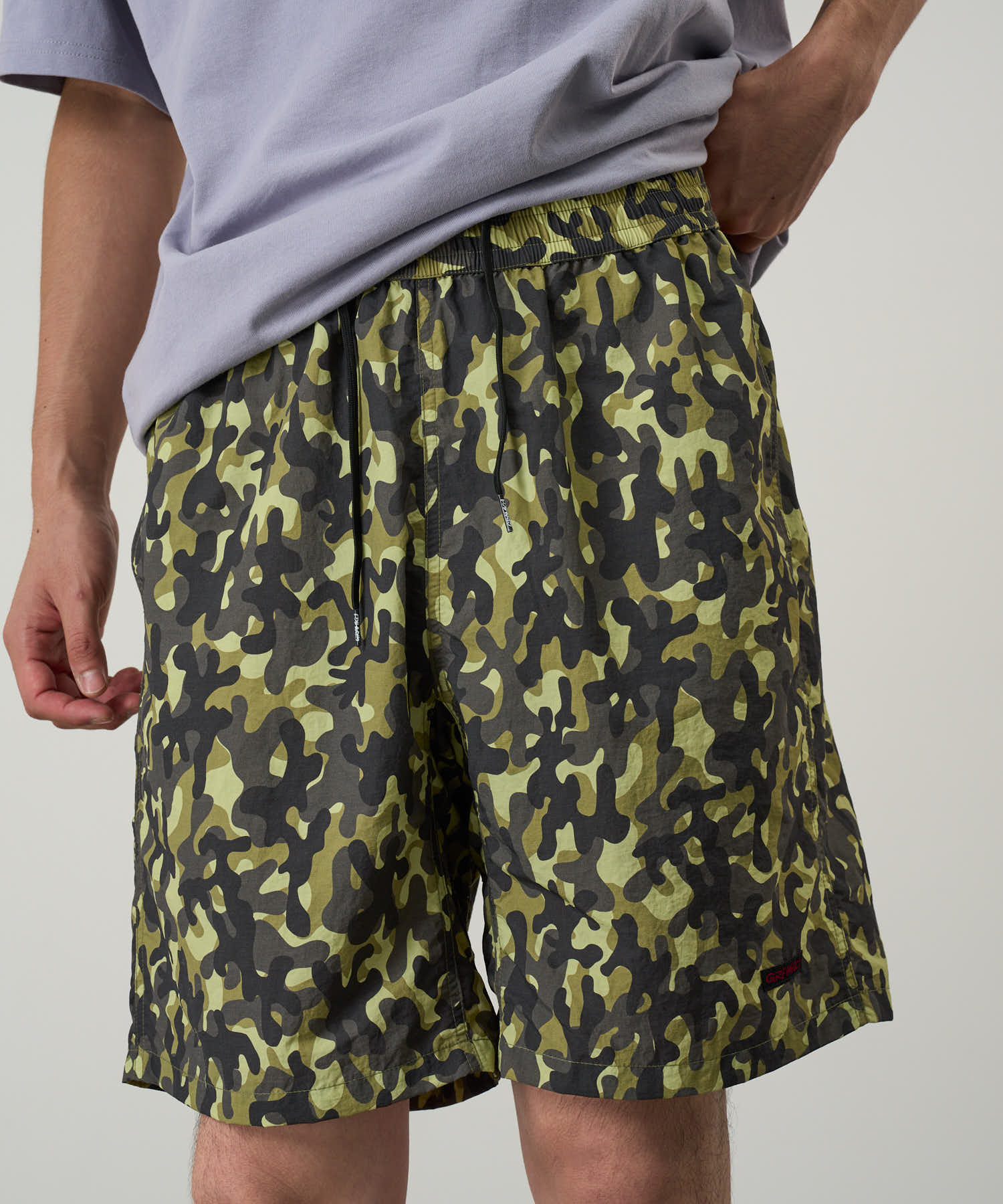 Nylon Reef Short - Olive Camo - Image 2