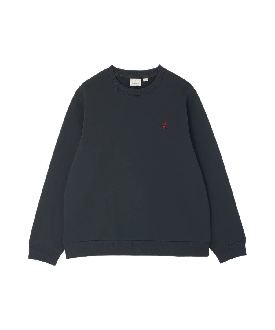 One Point Crew Sweatshirt - Vintage Black