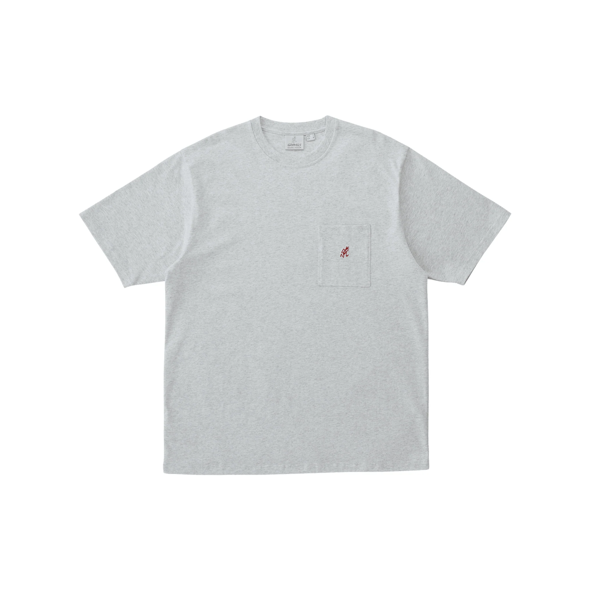 One Point Tee - Heather Ash