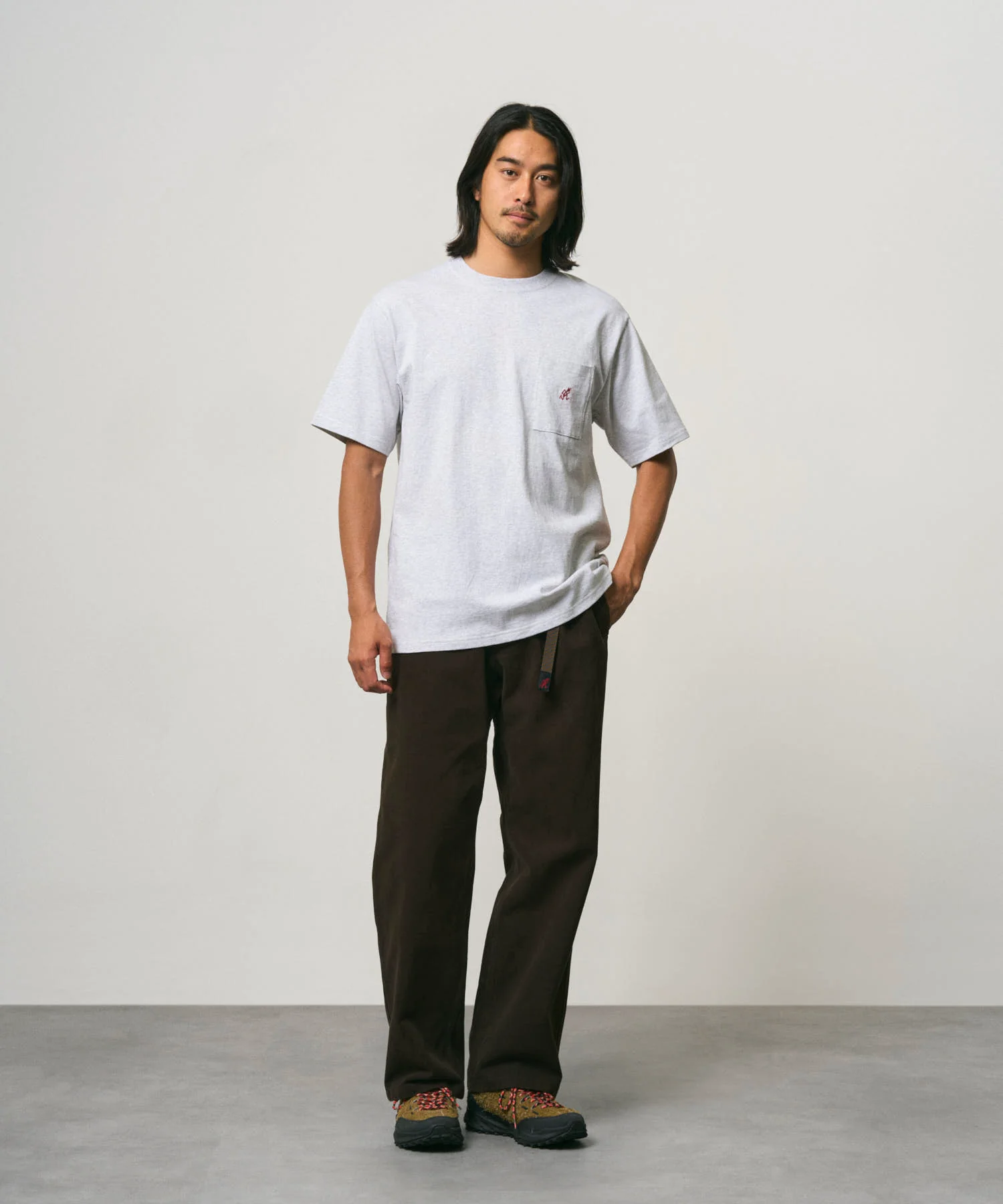 One Point Tee - Heather Ash - Image 4