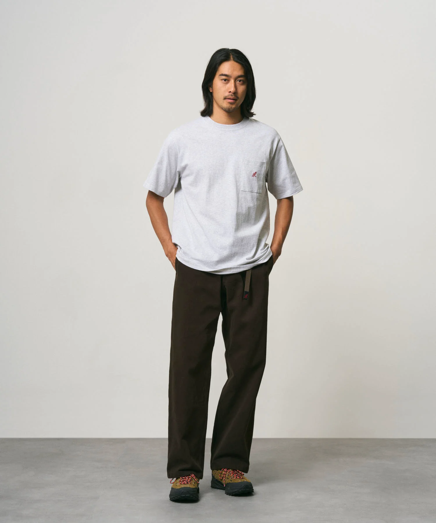 One Point Tee - Heather Ash - Image 5