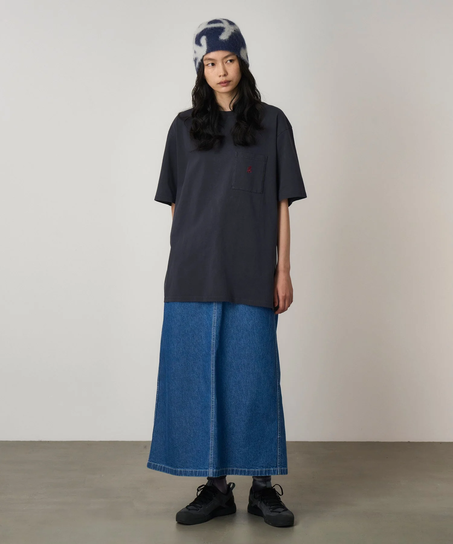 One Point Tee Pigment Dyed - Navy Pigment - Image 2