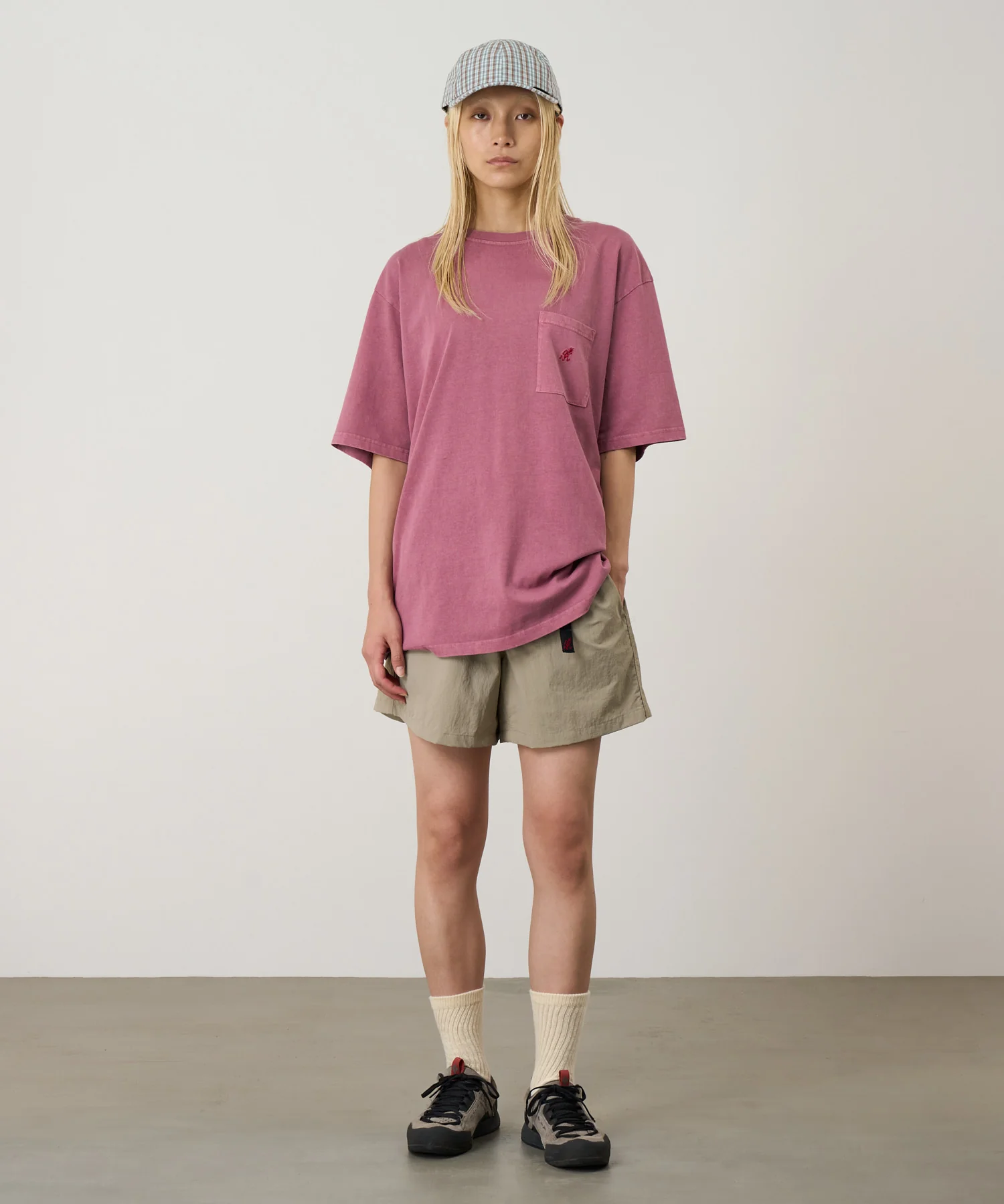 One Point Tee Pigment Dyed - Red Pigment - Image 2