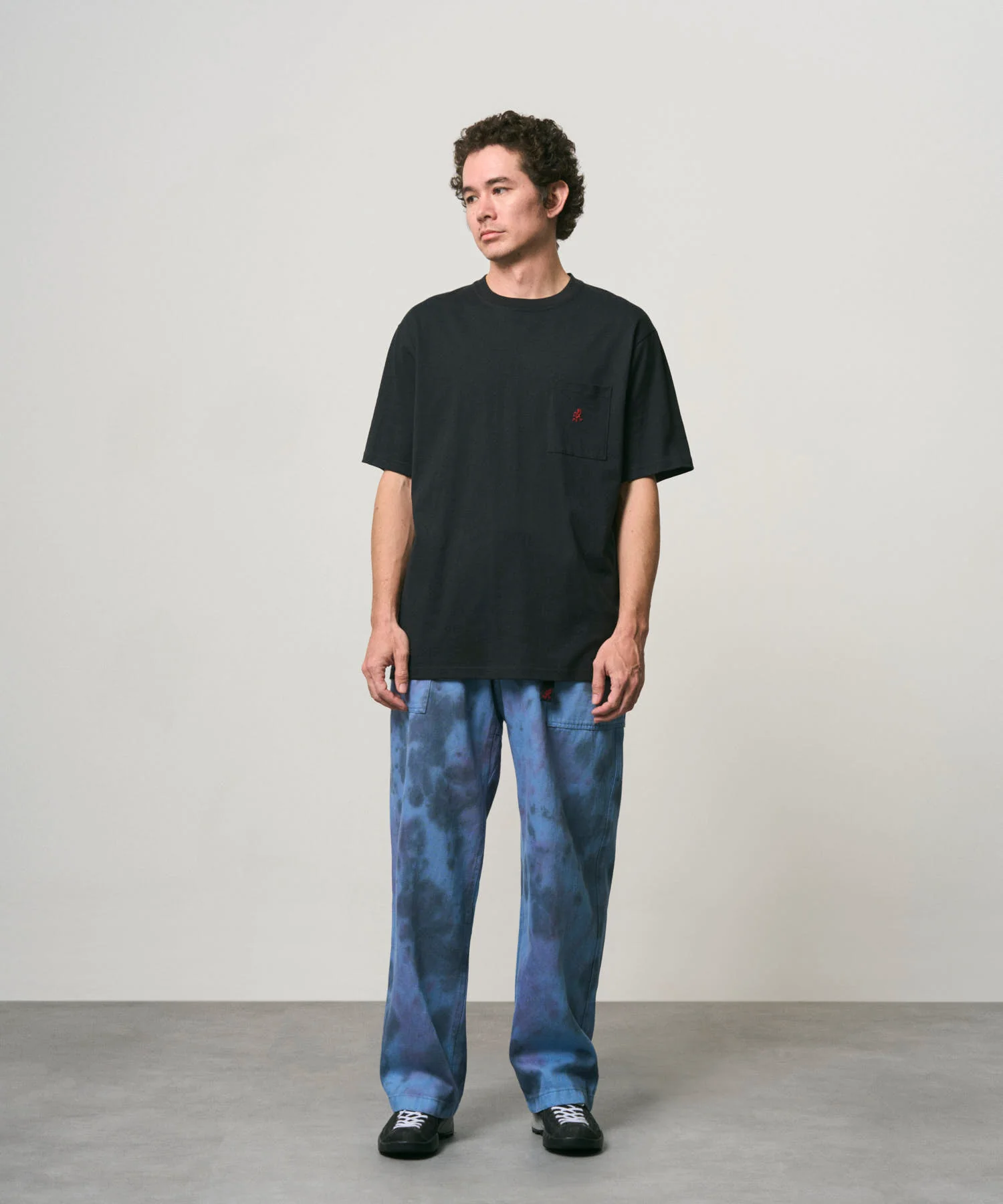 One Point Tee - Vintage Black - Image 2