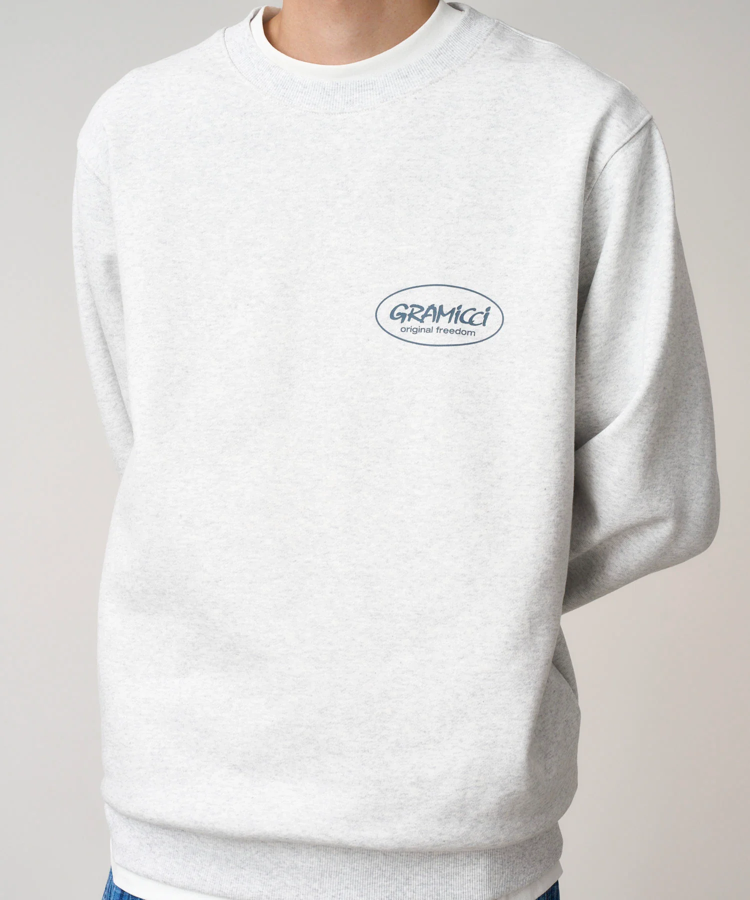 Original Freedom Sweatshirt - Heather Ash - Image 5