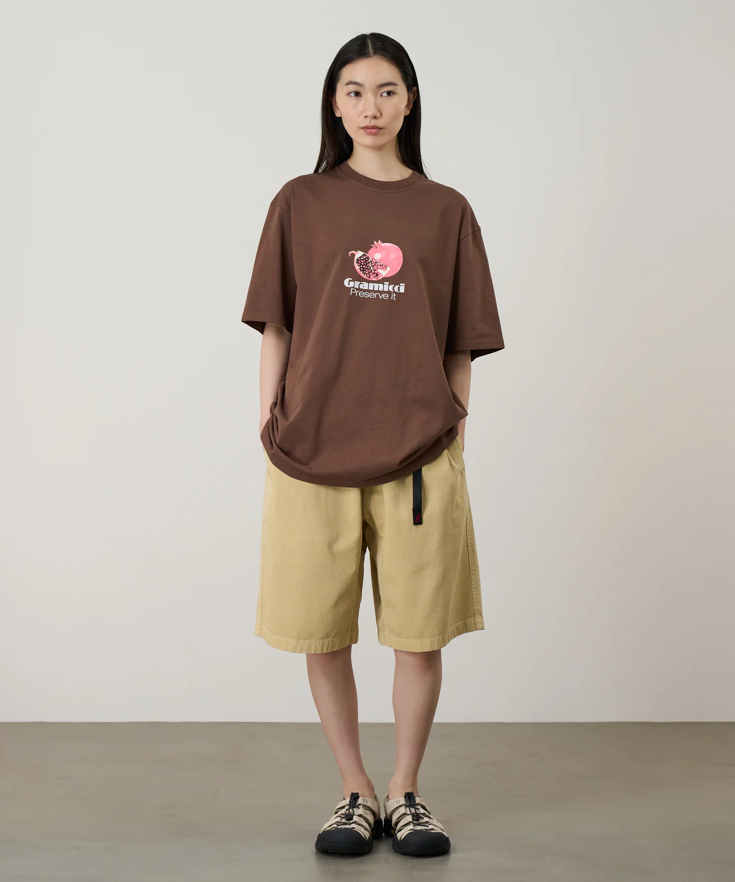 Pomegranate Tee - Brown - Image 2