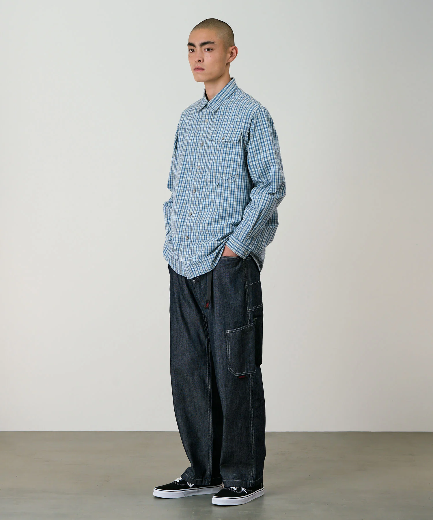 Poplin Millwood Shirt - Blue - Image 3