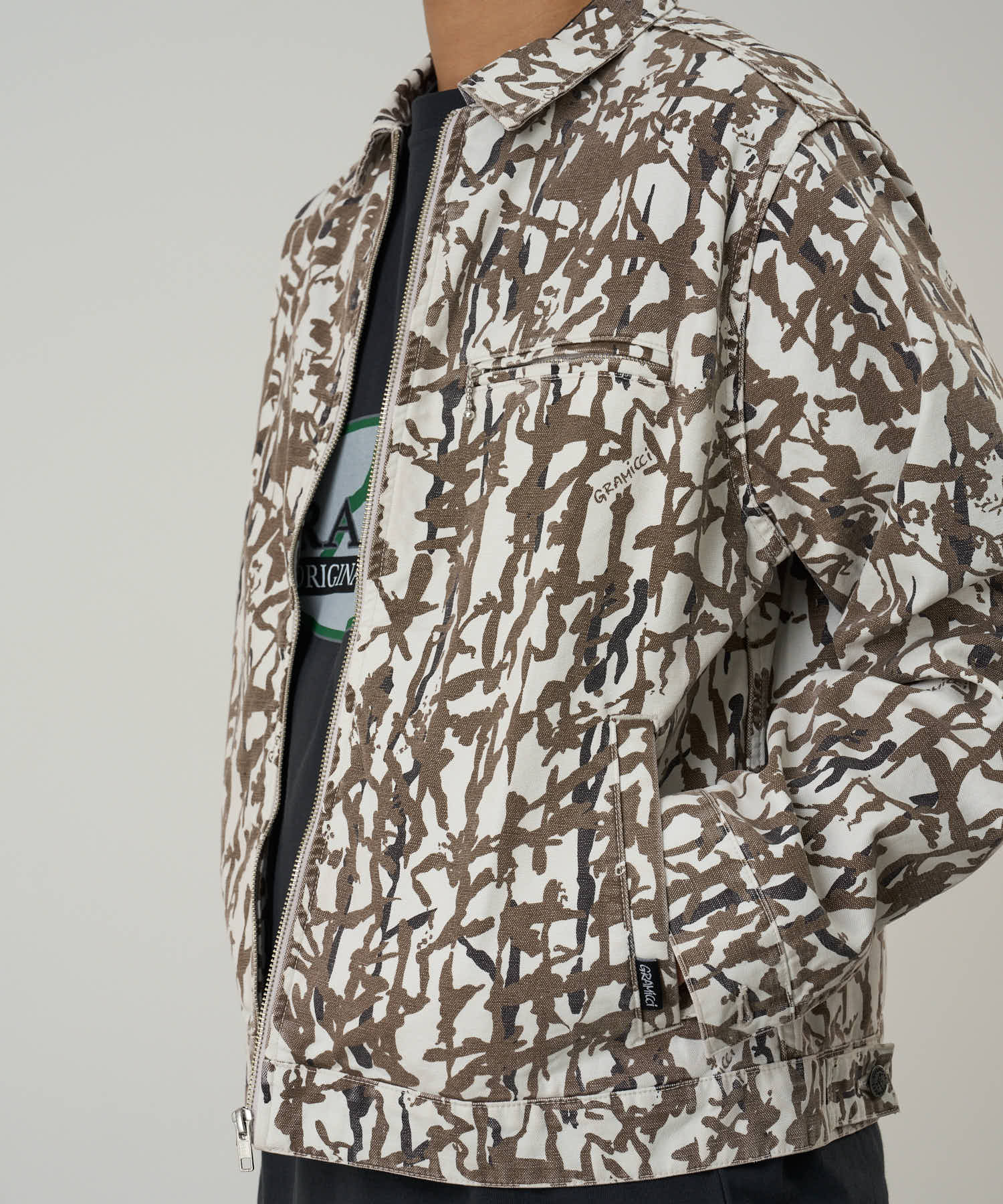 Taos Canvas Jacket - Grey Reed
