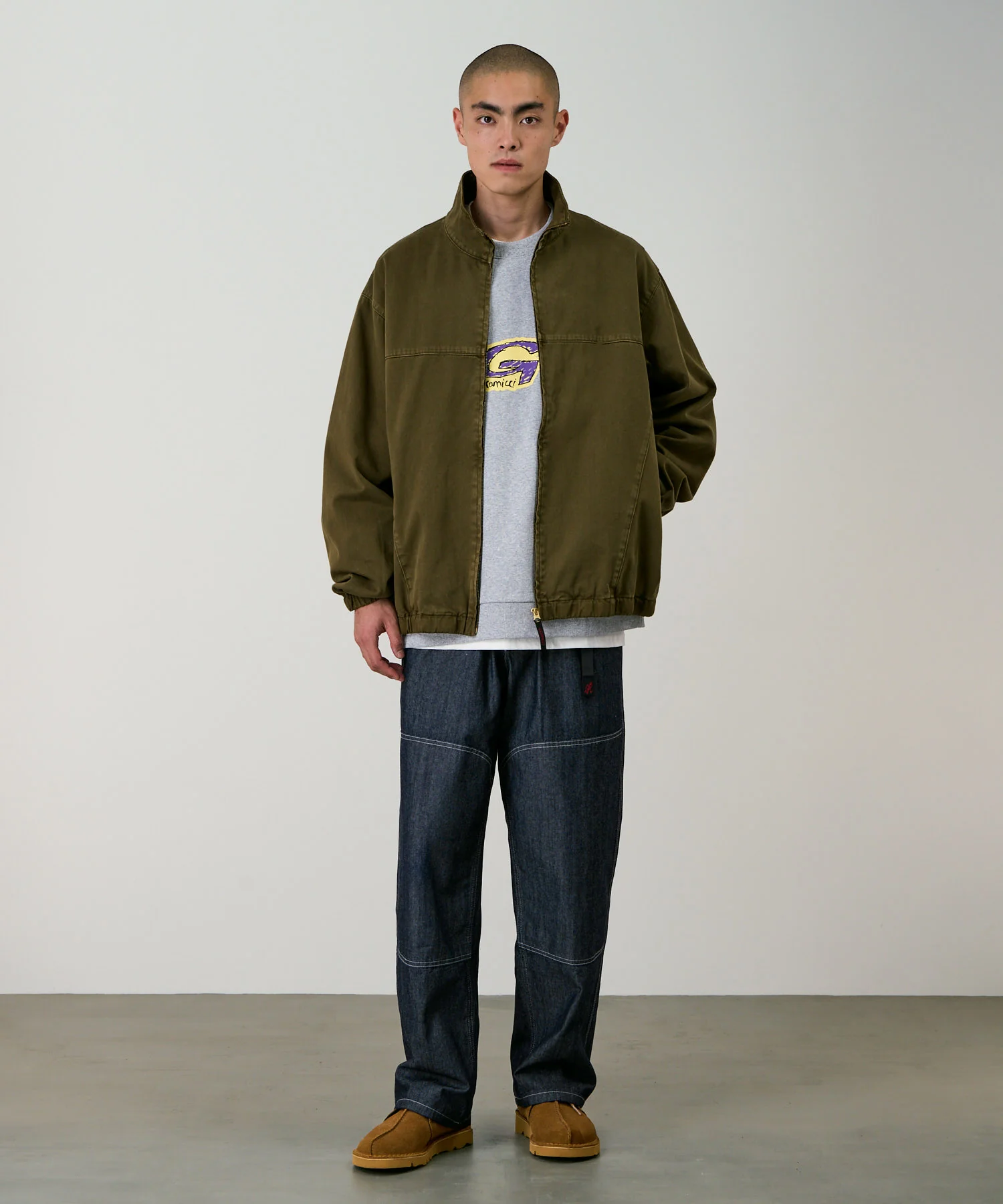 Twill-Around Jacket - Bark Pigment - Image 2