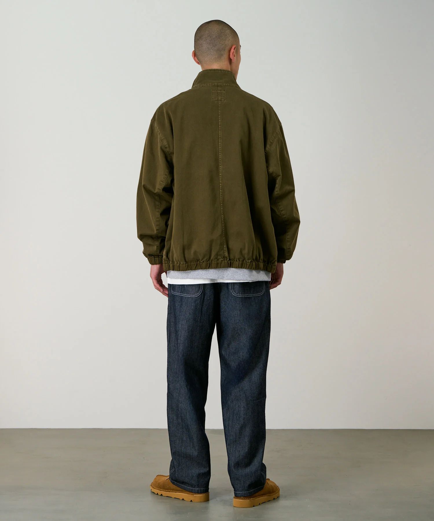 Twill-Around Jacket - Bark Pigment - Image 4