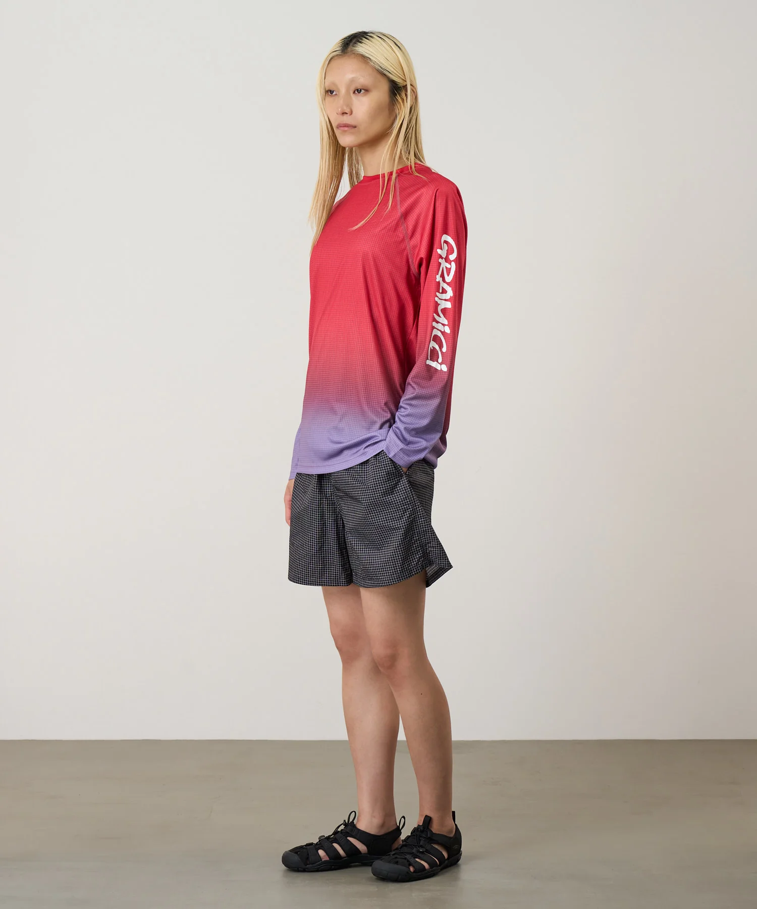Upf Shield L/S Top - Red Gradient - Image 4