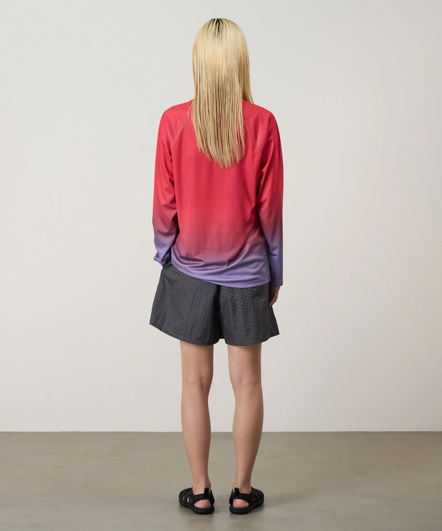 Upf Shield L/S Top - Red Gradient - Image 5