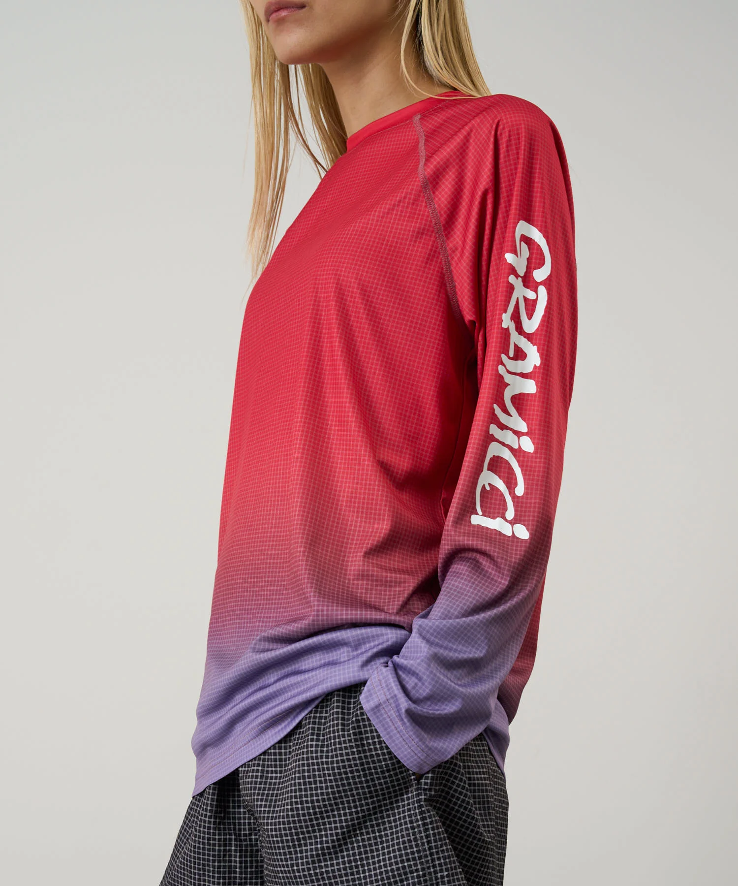 Upf Shield L/S Top - Red Gradient - Image 6